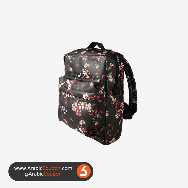NEW backpacks designs for women and girls in GCC - Levi's floral print backpack