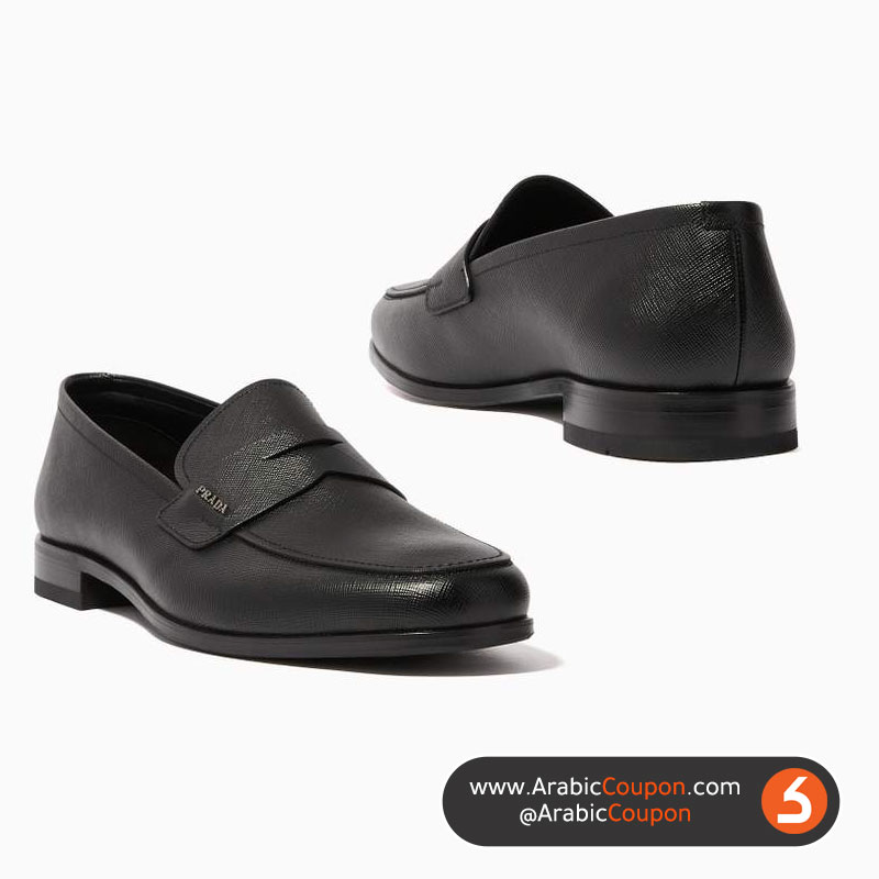6 NEW Formal Men Shoes Arrived The GCC Market - Prada Saffiano leather for men