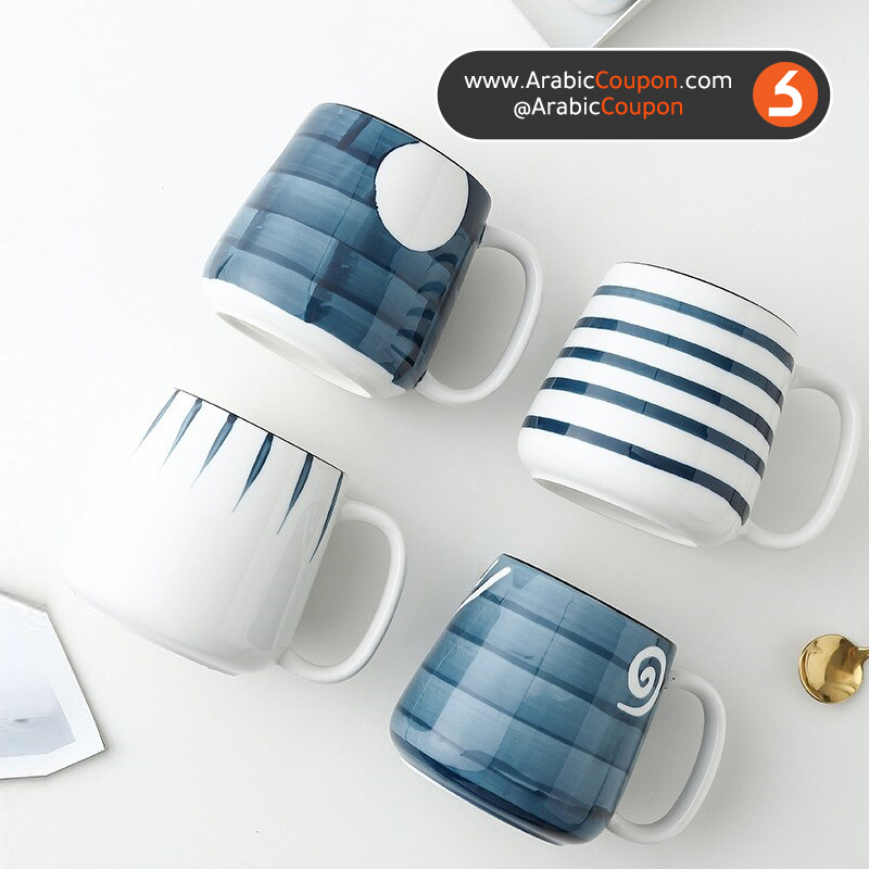 Blue ceramic mug - Discover the latest ceramic cup designs for winter 2020