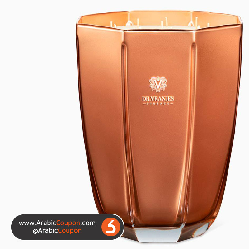 Maxi Rosso Nobel Candle from Dr. Vranjes _ Discover the latest 7 most beautiful candles with Autumn & Winter smells - 