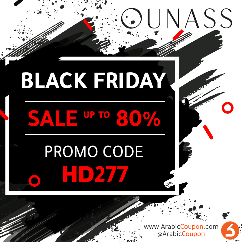 OUNASS Black Friday (White Friday) SALE & promo code 2020