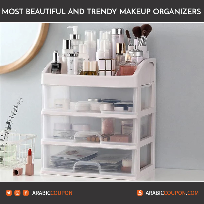Shop Transparent Makeup Organizer Drawers