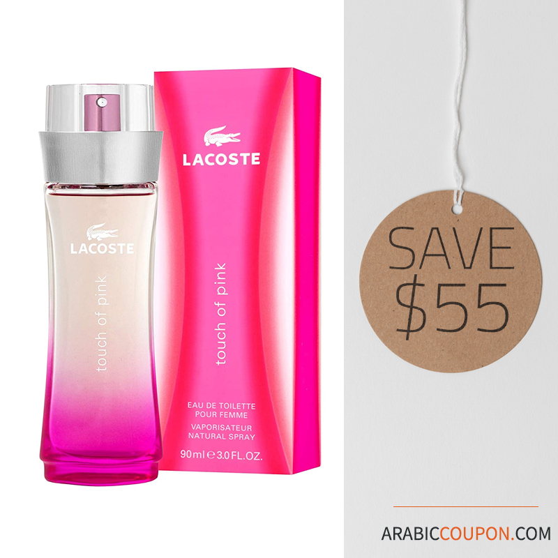 Lacoste Touch of Pink Eau de Toilette - Best deal & lowest price