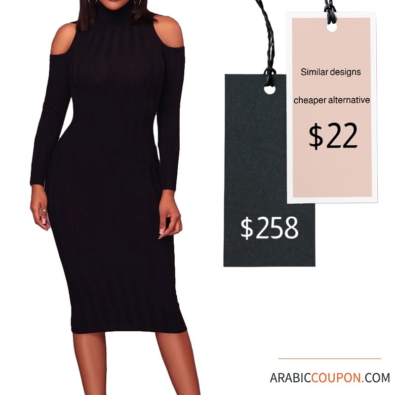 Shop Calvin Klein Dress with option of cheaper alternative with a similar design