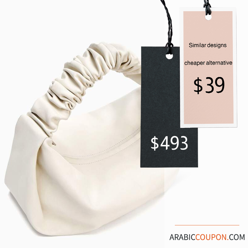 Alexander Wang leather scrunchie bag