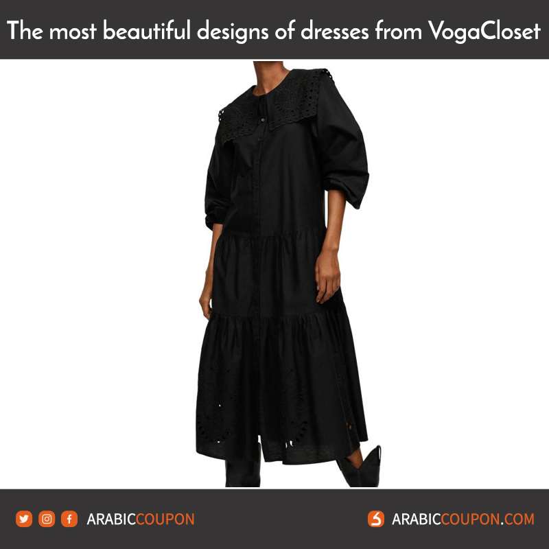 Shop online the Mango Broderie dress from VogaCloset
