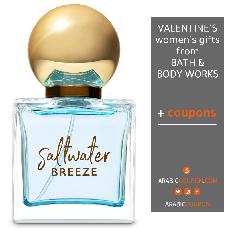 Bath and Body Works Concentrated Perfume with Sea Breeze scent (SALTWATER BREEZE) - Valentine's women gifts from Bath and Body Works