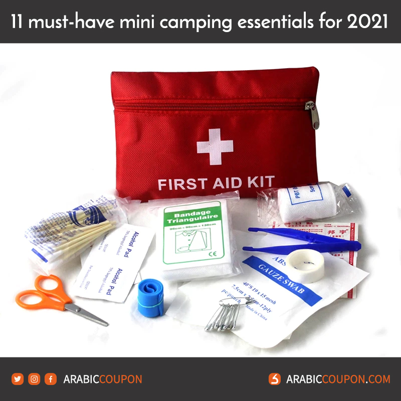 First AID Emergency Survival 30 Pcs - Best small Camping accessories