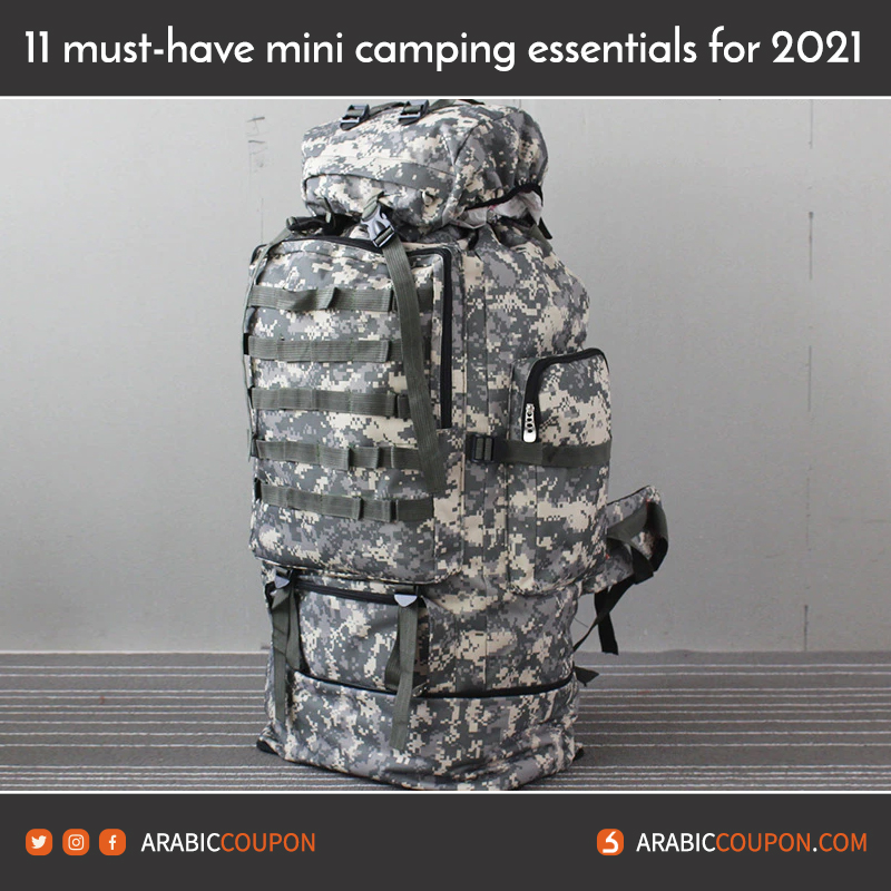 Outdoor Camping Backpack "100 L" - Best small Camping accessories
