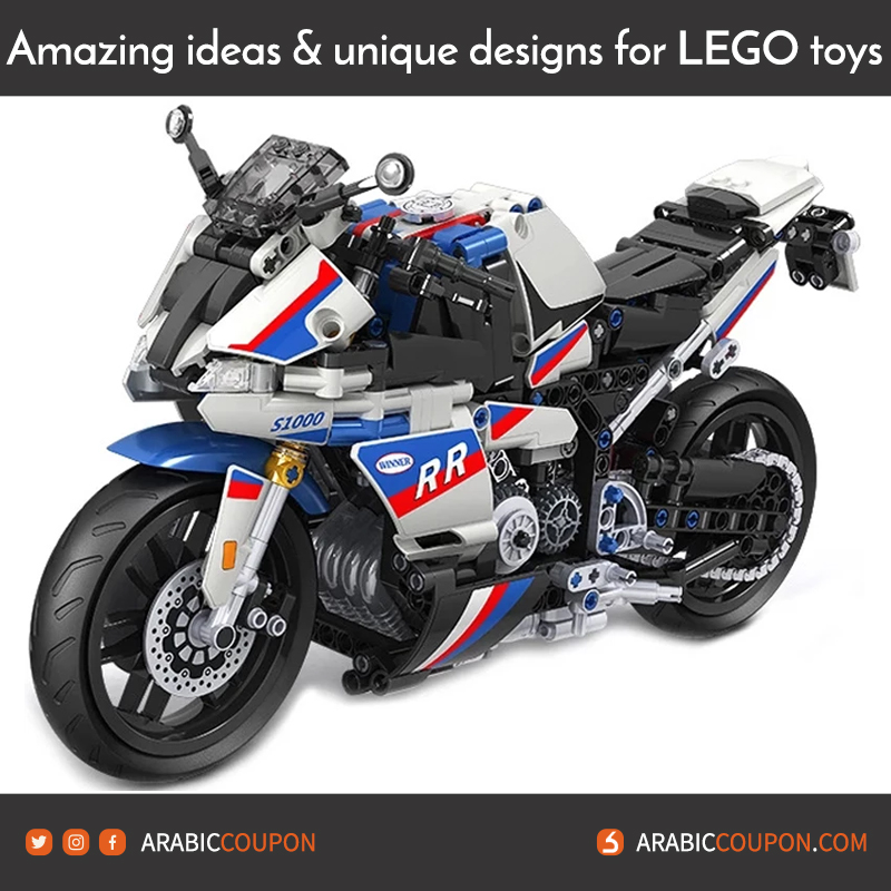 BMW S1000RR Motorcycle LEGO
