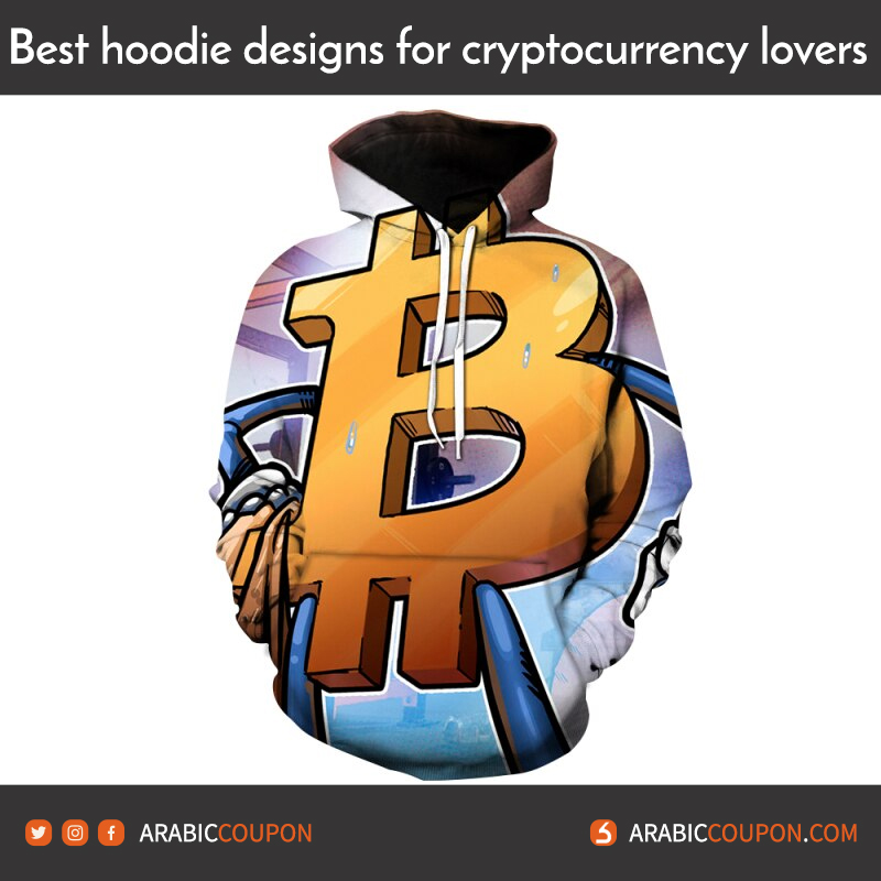 3D Bitcoin Coin Hoodie - 