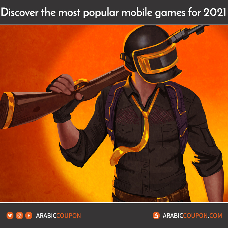 PUBG mobile game - the most popular mobile games of 2021