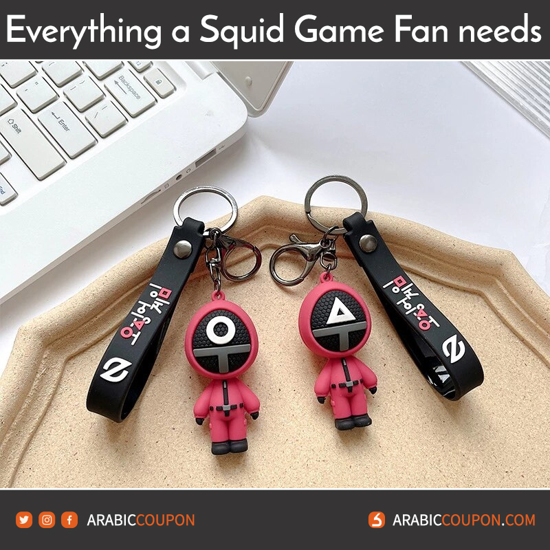 Squid Game soldiers keychain - 