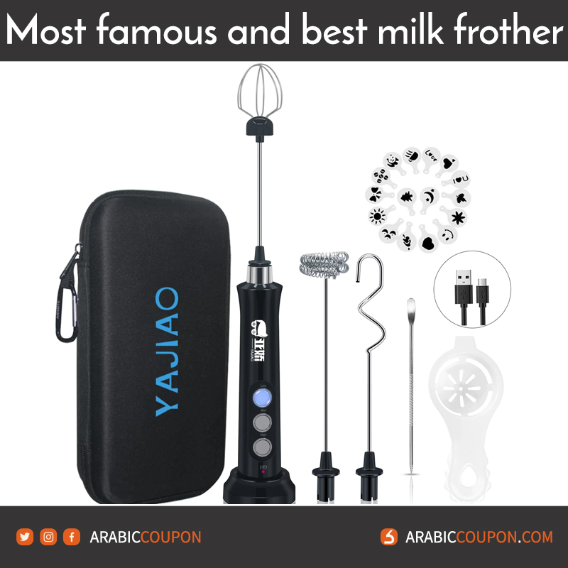 YAJIAO Milk Frother 6 in 1