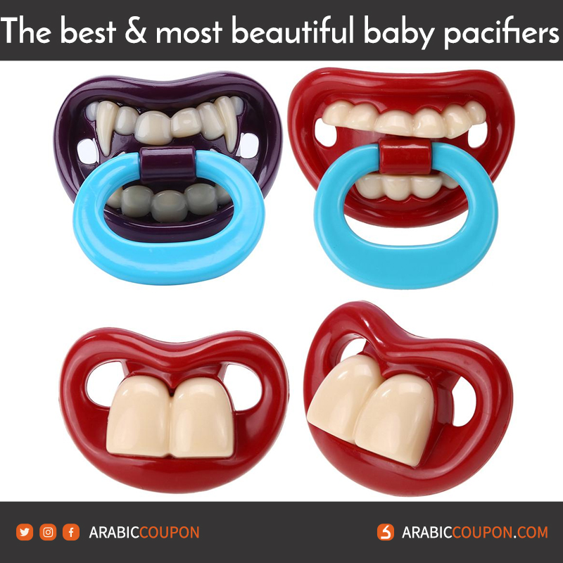 Funny / Scary mouth pacifier - BEST pacifiers
