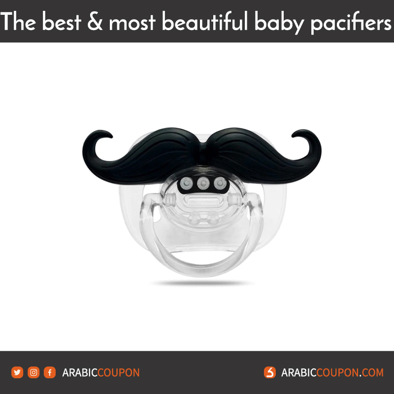 Mustache pacifier - BEST pacifiers