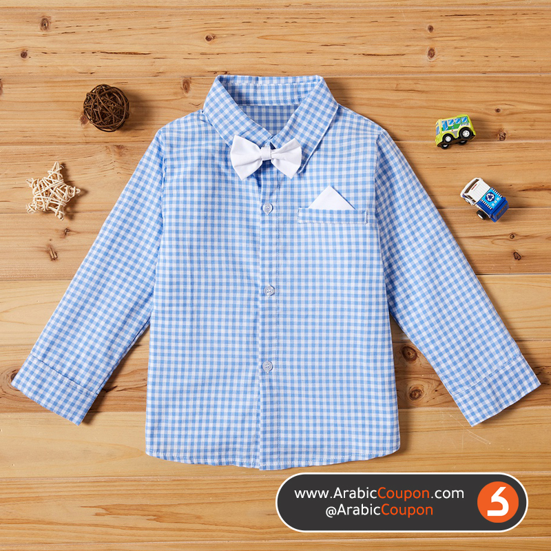 Baby Toddler Plaid Long sleeve Shirt - PatPat - 