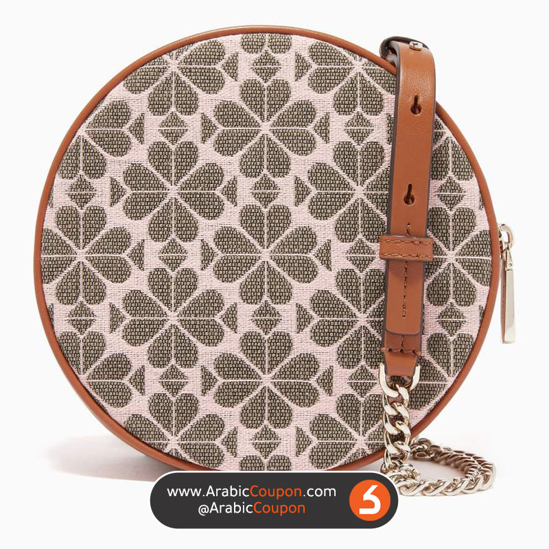 10 Women Fashion Trends In GCC for Autumn 2020 - Kate Spade Spade Flower Jacquard Drum Medium Crossbody Bag