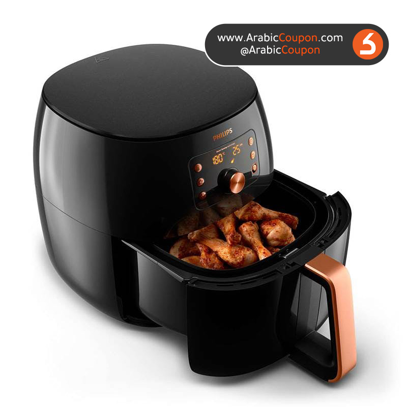 Philips Air Fryer (Model XXL HD9860/94) - The 4 best air fryer for families in GCC market for 2020