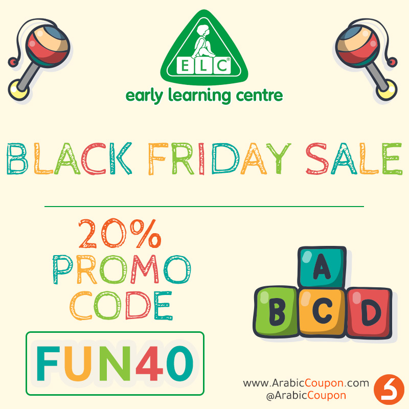 ELC BLACK FRIDAY Sale & promo code - Blackfriday 2020 - latest coupon codes