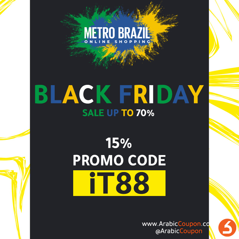 BLACK FRIDAY Metro Brazil SALE 2020 - BLACK FRIDAY MetroBrazil promo code - 2020 - 11.11