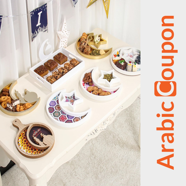 Dessert serving tray - Ramadan decorations from AliExpress