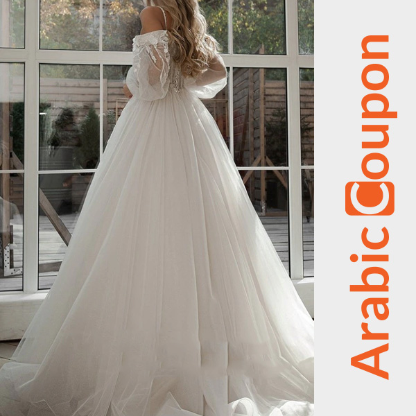 Laurie Glitter wedding dress from AliExpress