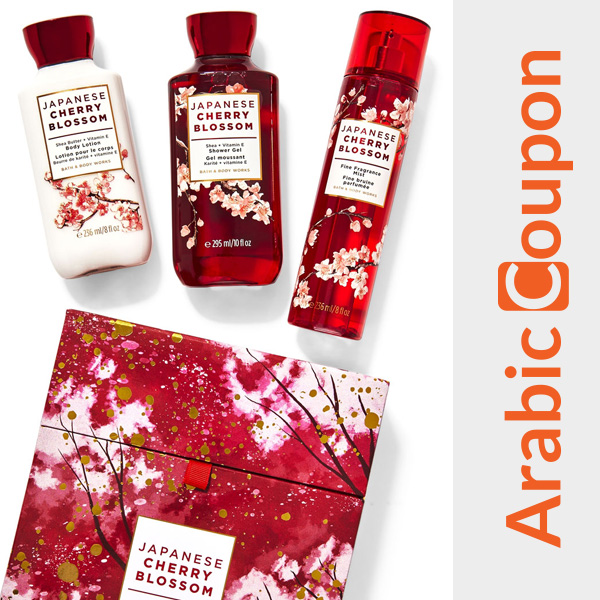 Bath and Body Works Japanese Cherry Blossom Gift Set