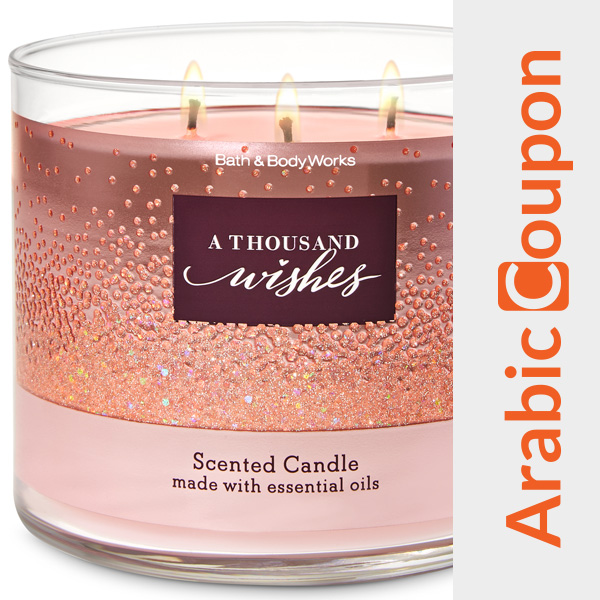 Bath and Body Works A Thousand Wishes 3-Wick Candle