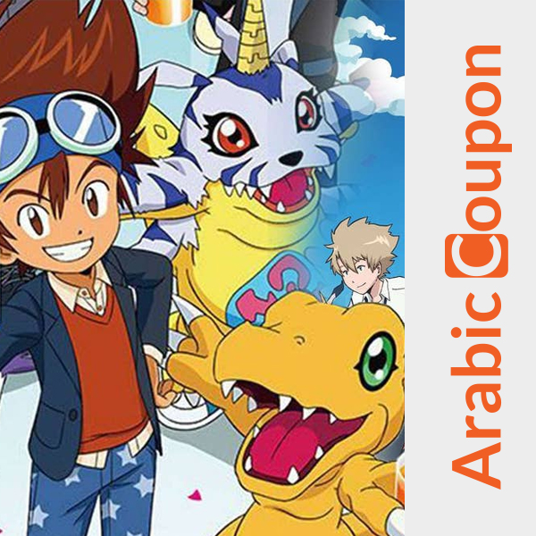 Heroes of digital / Digimon Adventure - 15 famous cartoon characters