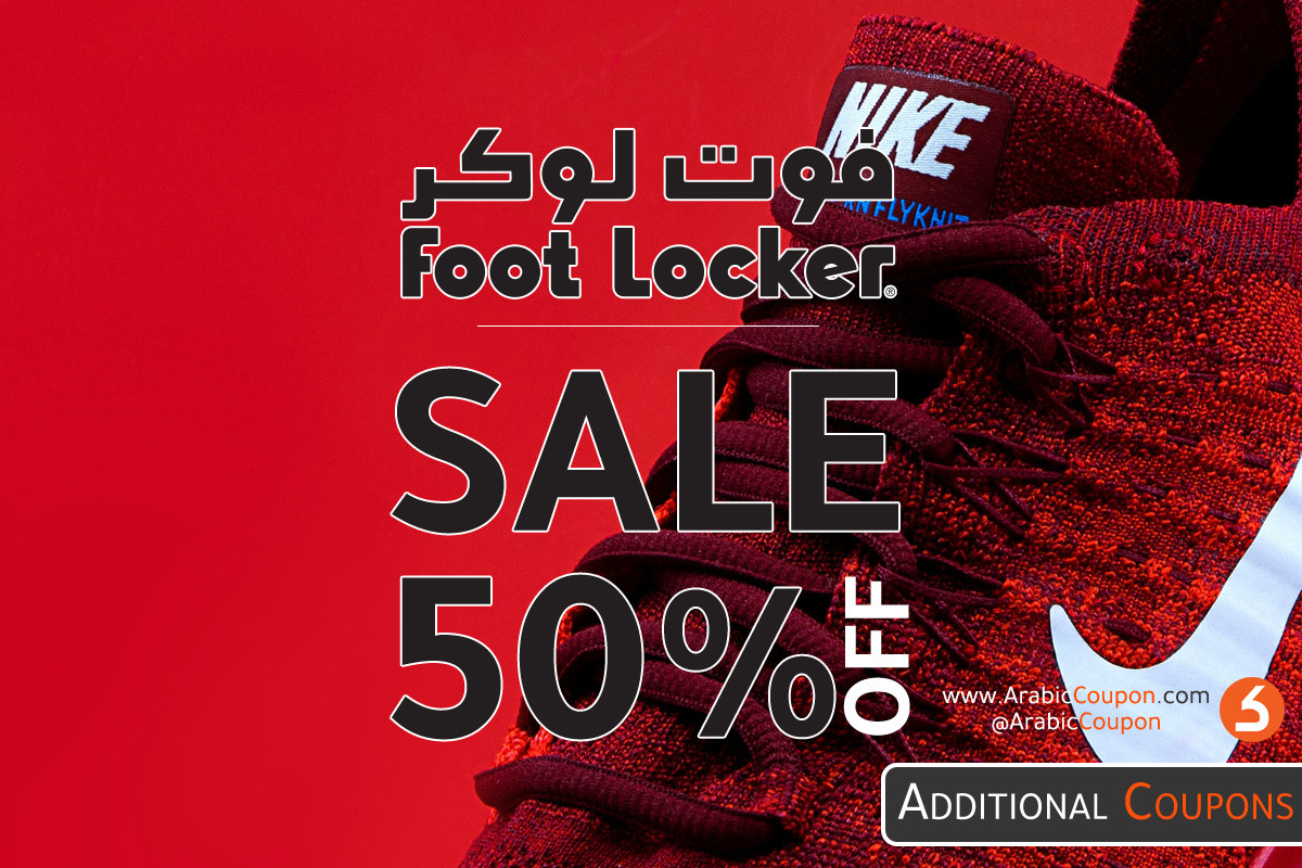 Foot Locker Black Friday Sale up to 50% for 2020 in KSA, UAE, Kuwait