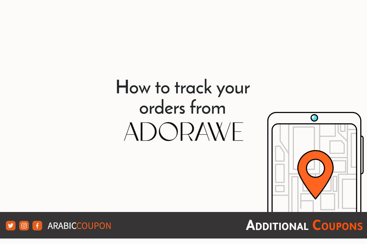 How to track online orders from Adorawe with extra coupons