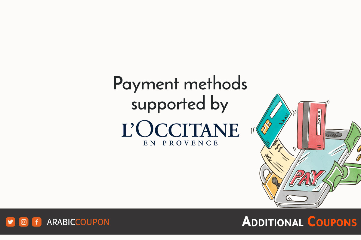 Payment methods supported by L'Occitane for online shopping with extra coupons