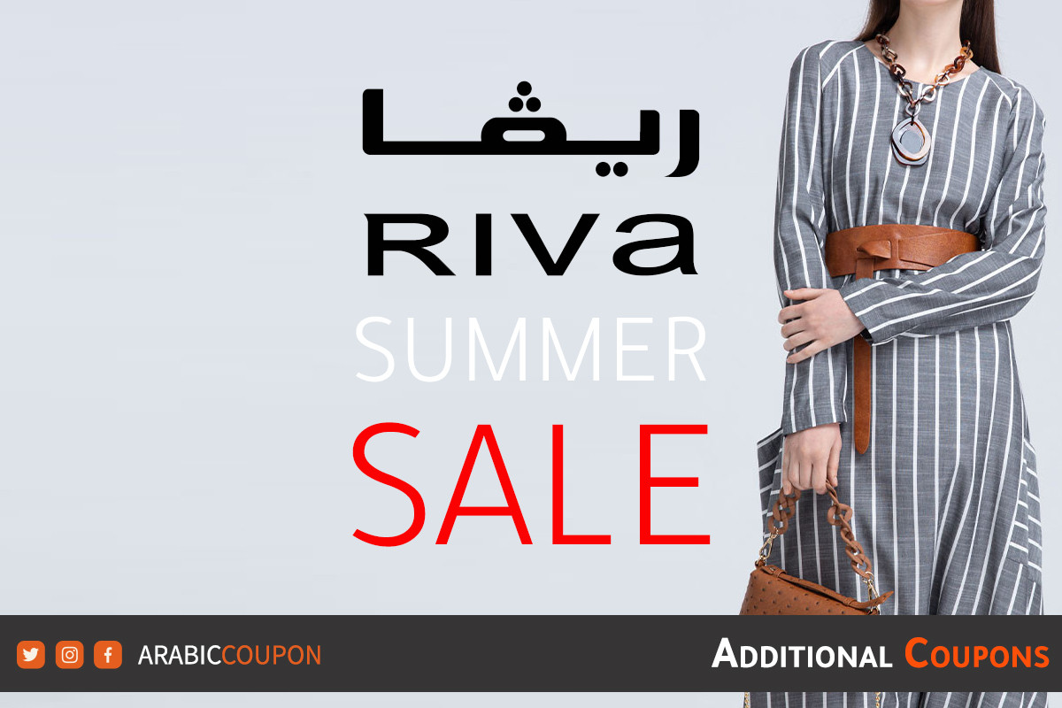 summer SALE were launched from RIVA up to 70% with additional coupons and promo codes