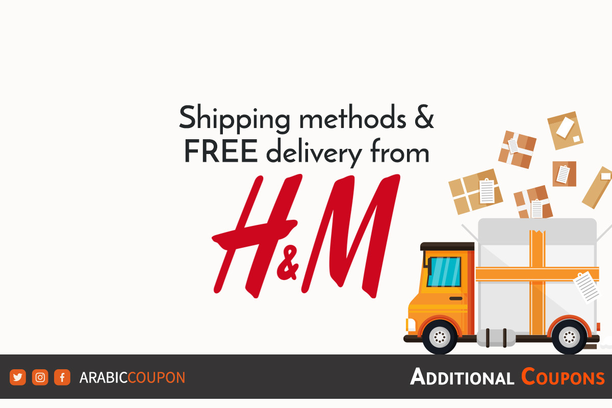 Free shipping from H&M and all delivery services provided