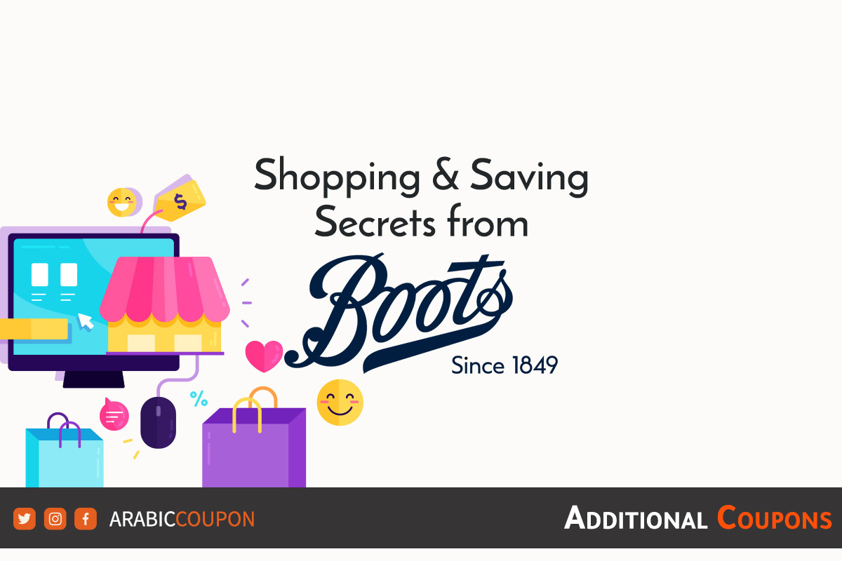 Saving secrets when shopping online from Boots with additional coupon
