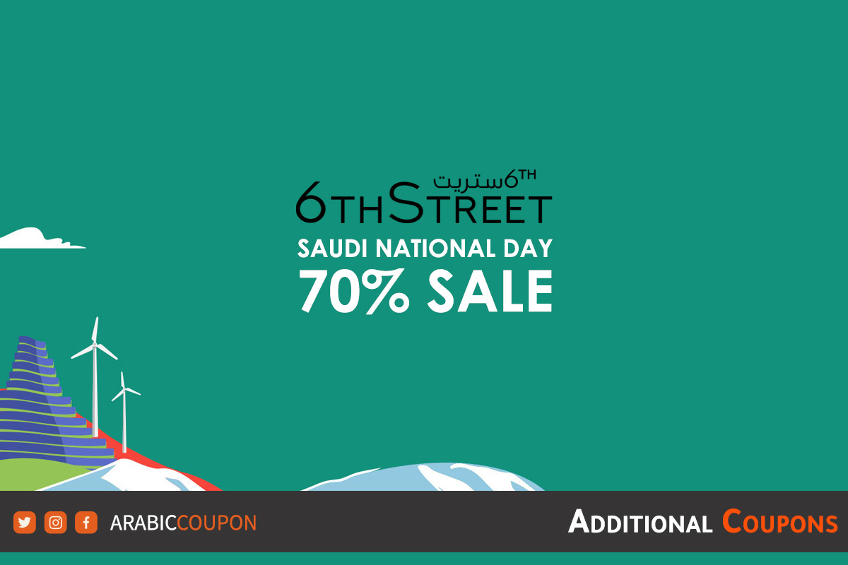 70% off 6thStreet Saudi National Day SALE with 6thStreet promo code