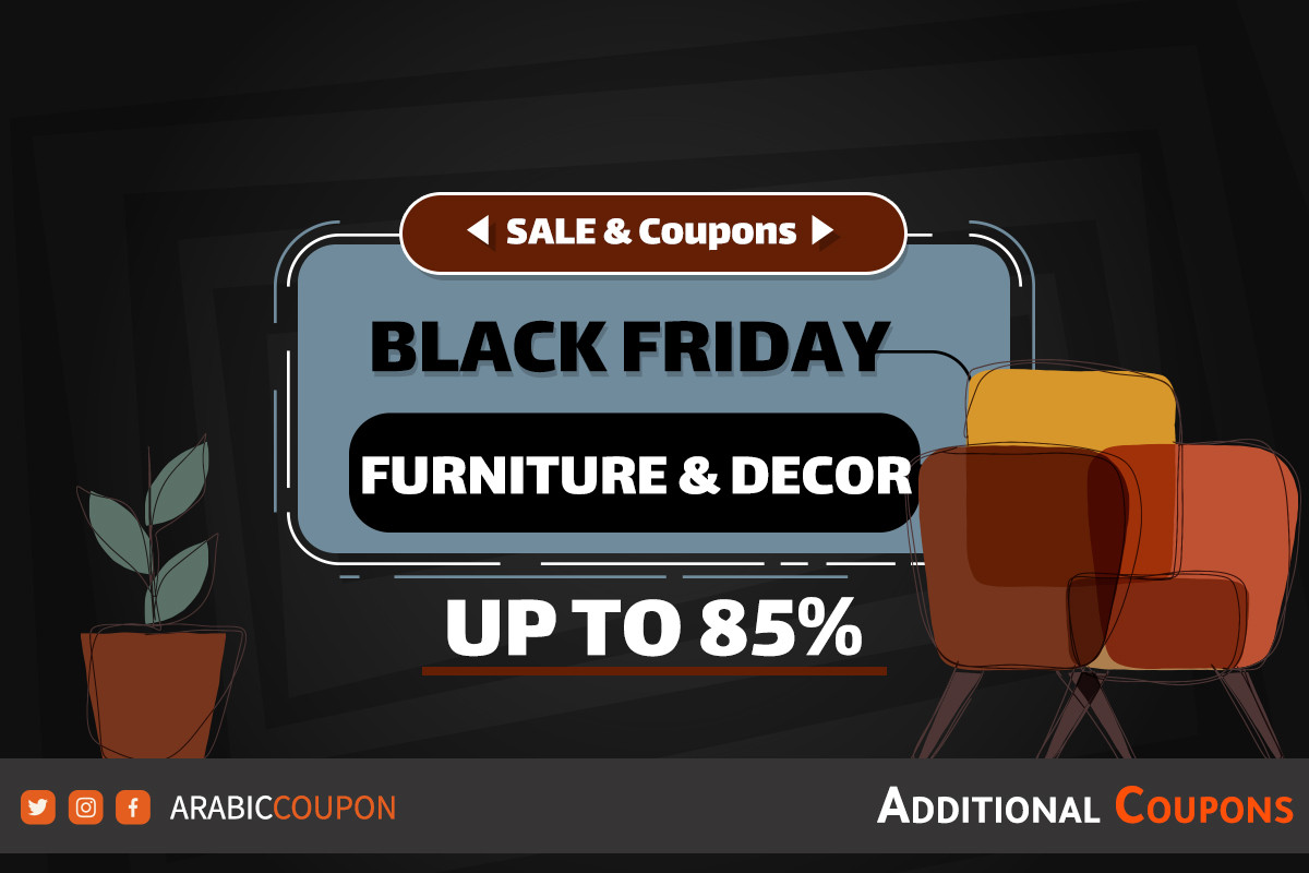 Black Friday offers and coupons on furniture and decor