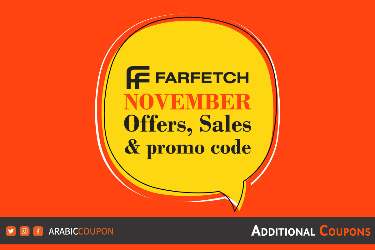 Farfetch, November offers and sales with Farfetch promo code