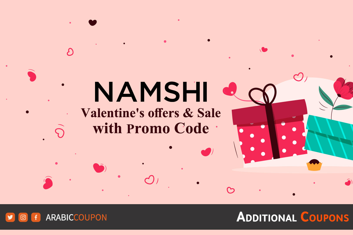 Namshi Valentine's Day offers and Sale | Namshi promo code