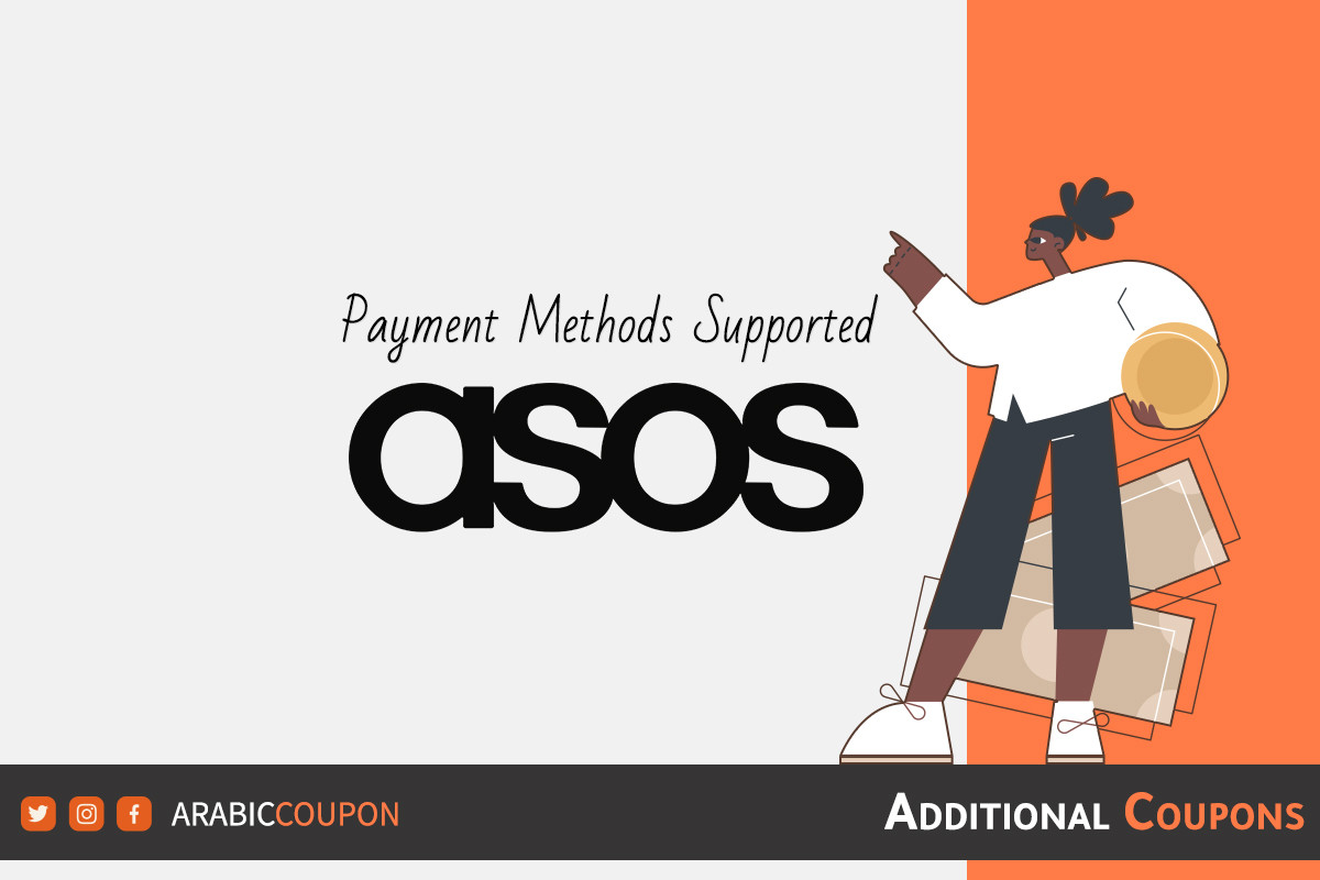 Payment methods are supported from ASOS