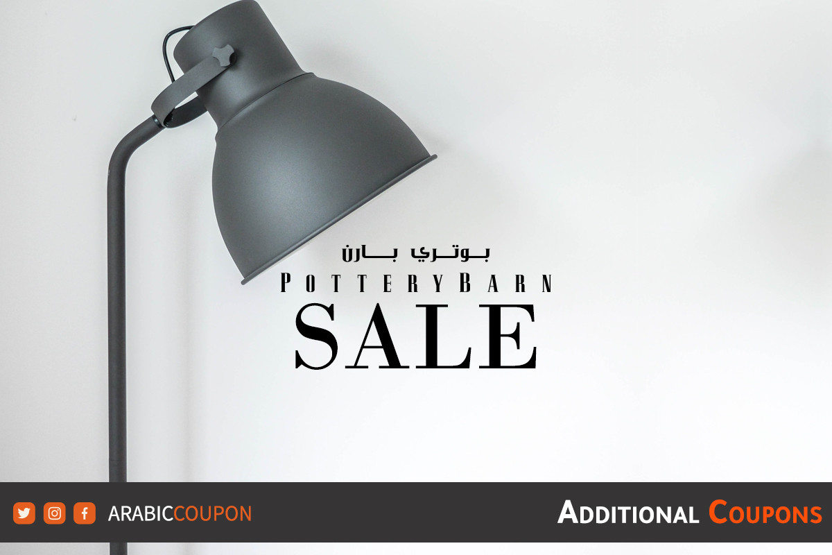 60% Pottery Barn Sale has kicked off with Pottery Barn code