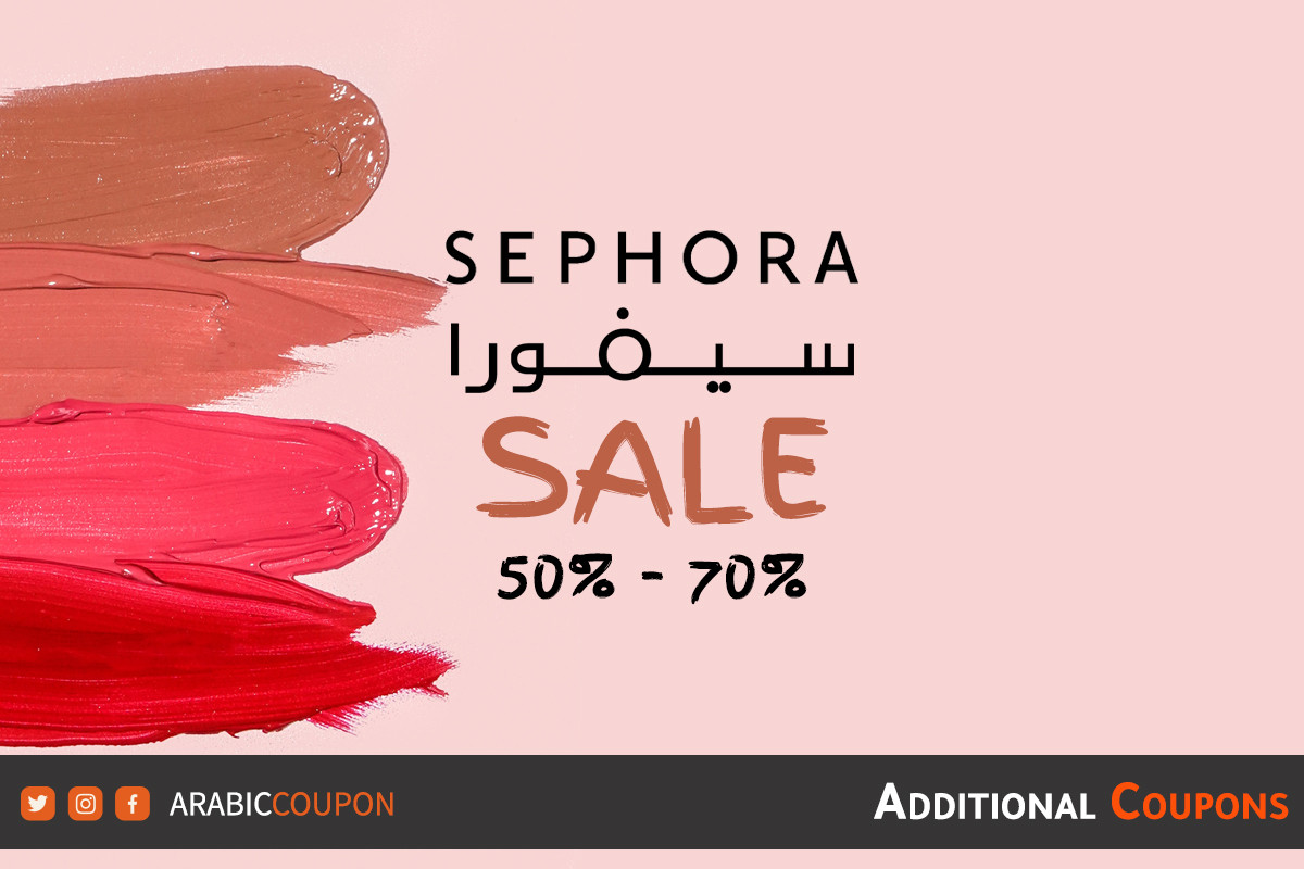 Start 70% off Sephora discount with Sephora promo code