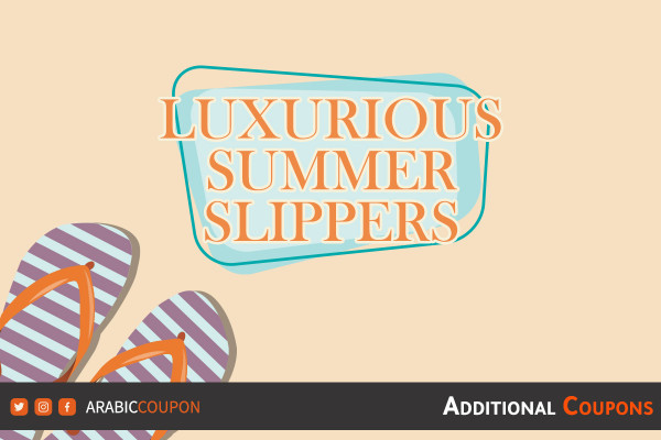 10 luxurious summer slippers with coupons