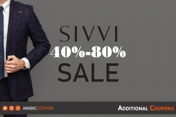 SIVVI SALE up to 80% launched - SIVVI Promo codes