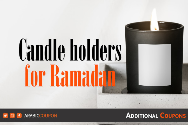 Candle holders for Ramadan