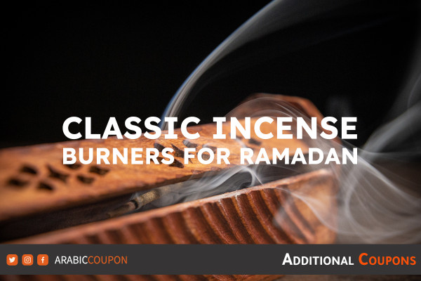Classic incense burners for Ramadan with Ramadan offers