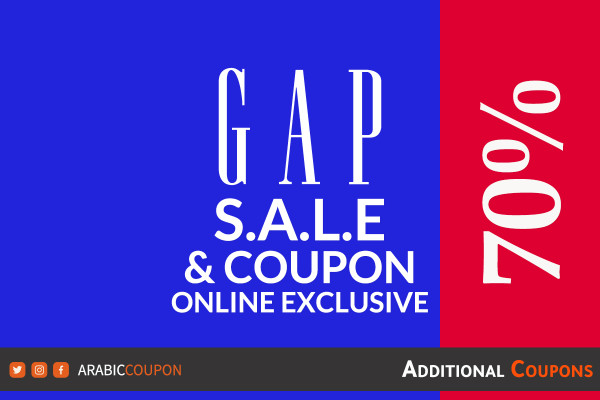 GAP offers and Sale up to 70% with GAP promo code