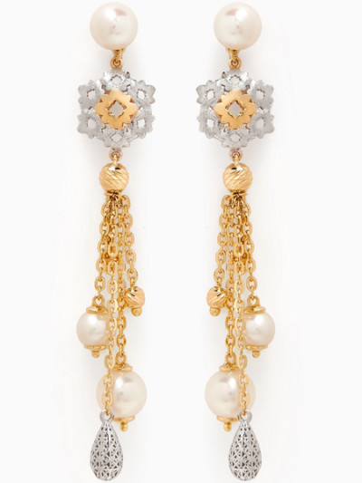 50% Off Damas Kiko Pearl and 18k Gold Drop Earrings with Ounass Coupon