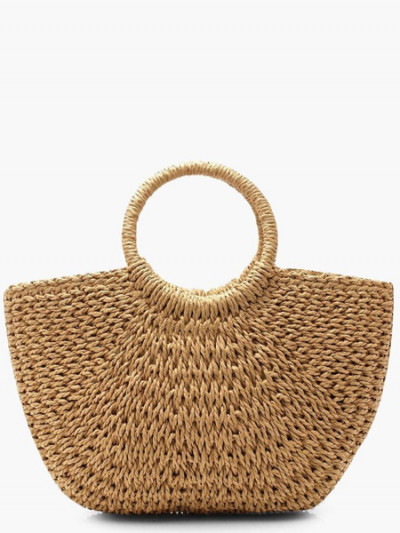 50% OFF on Boohoo Straw Tassel Strap Bag from VogaCloset - VogaCloset coupon